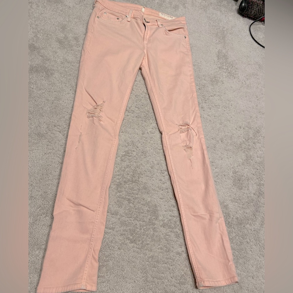Pink Rag & Bone Jeans - Picture 3 of 4